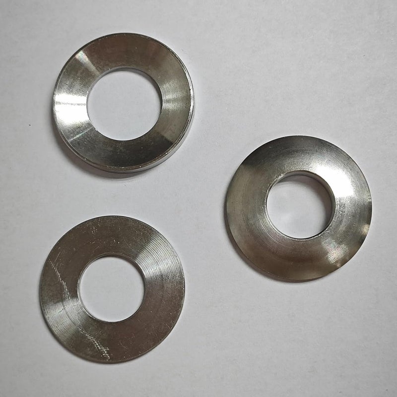 UF-SHARP Self-Aligning Spherical Washer Set, 5/8" ID x 1-3/8" OD x 5/16" Thick, for Bench Grinders with 5/8" Spindles - Image 3